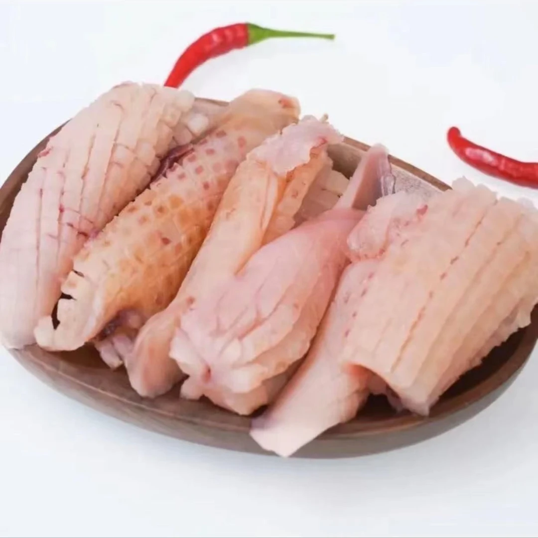 新鲜冷冻牛角花 （鱿鱼耳花)  6包/12包  250克/包    肉质脆嫩