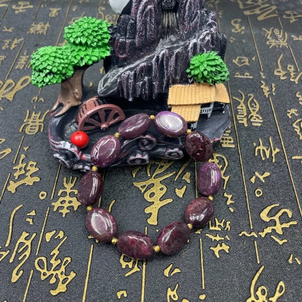 贯诗钦 含辰砂工艺品贯诗钦 舒俱来珍藏款手牌DYWW778