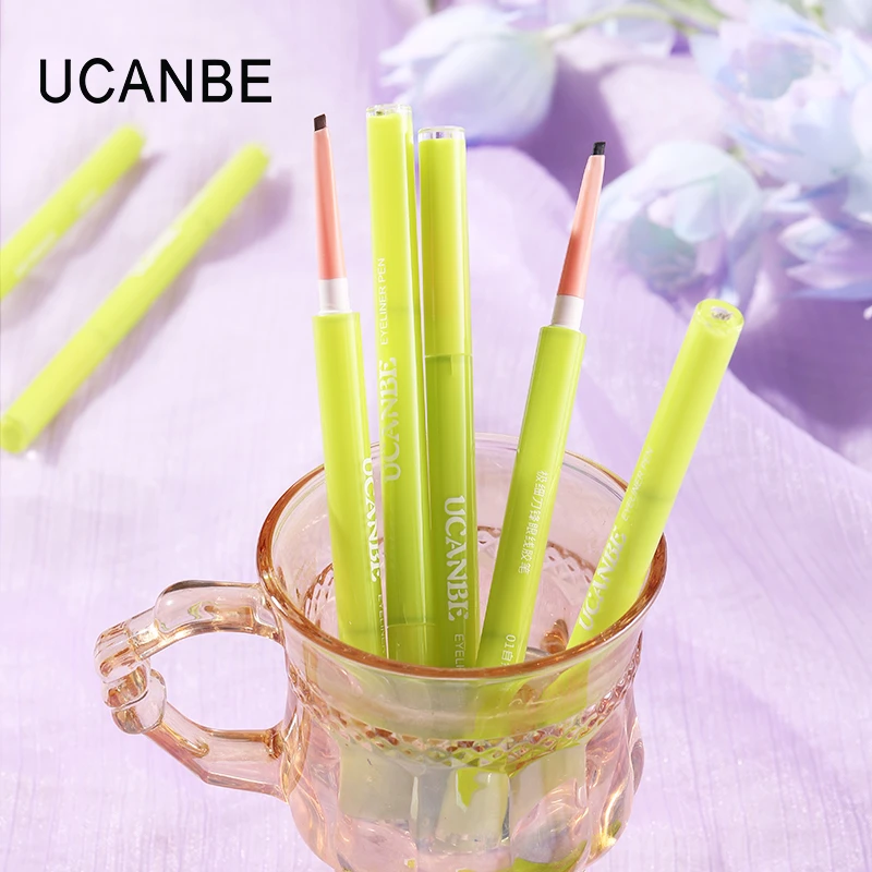 UCANBE眼线胶笔防水淡妆自然持久不脱色初学者上色新手彩色眼线笔