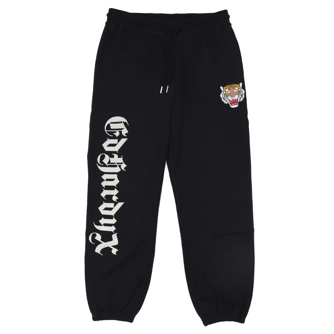 【倩姐推荐】EDHARDY X虎头绣花LOGO印花烫钻男女针织卫裤X1OCU931