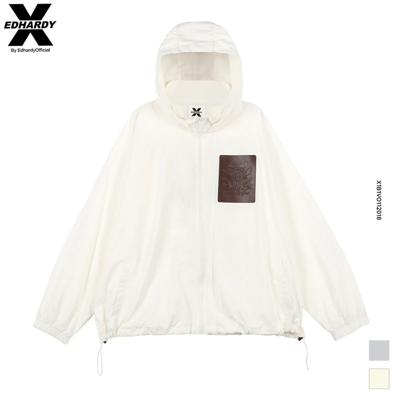 【李晨nic】EDHARDY X六翼天使连帽防晒服外套户外时尚X1B1VO112018