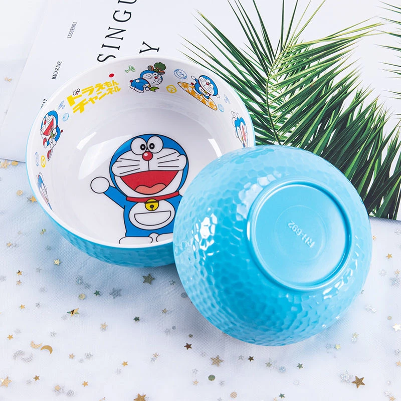 卡通儿童碗家用耐摔防烫宝宝米饭碗可爱少女心网红中大童小孩饭碗