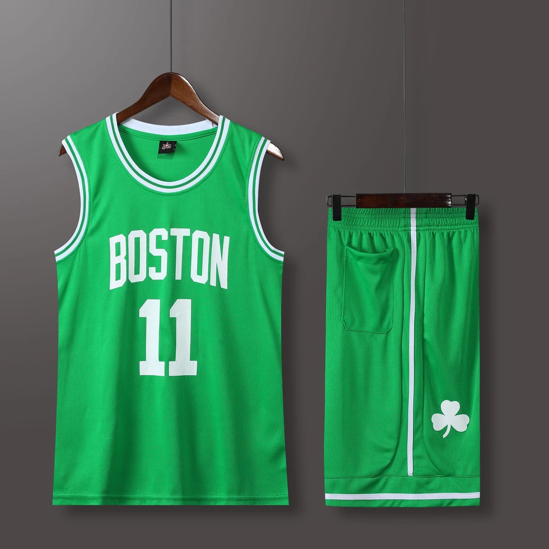 凯尔特人11号篮球服印号成人速干运动训练背心学生儿童透气单口袋