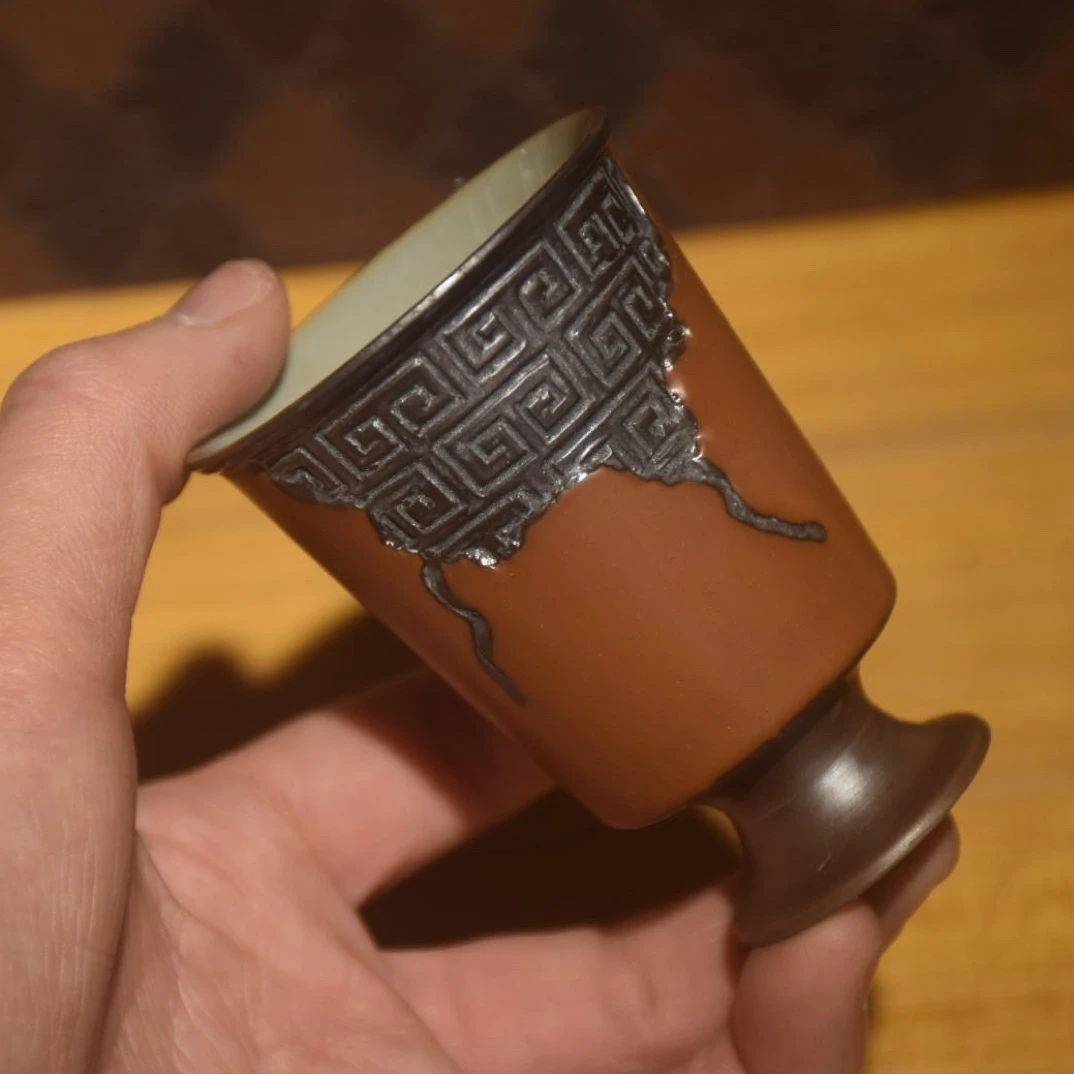 简趣 盛福主人杯对杯
