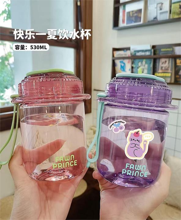 小飞碟直饮杯DIY贴纸颜色随机