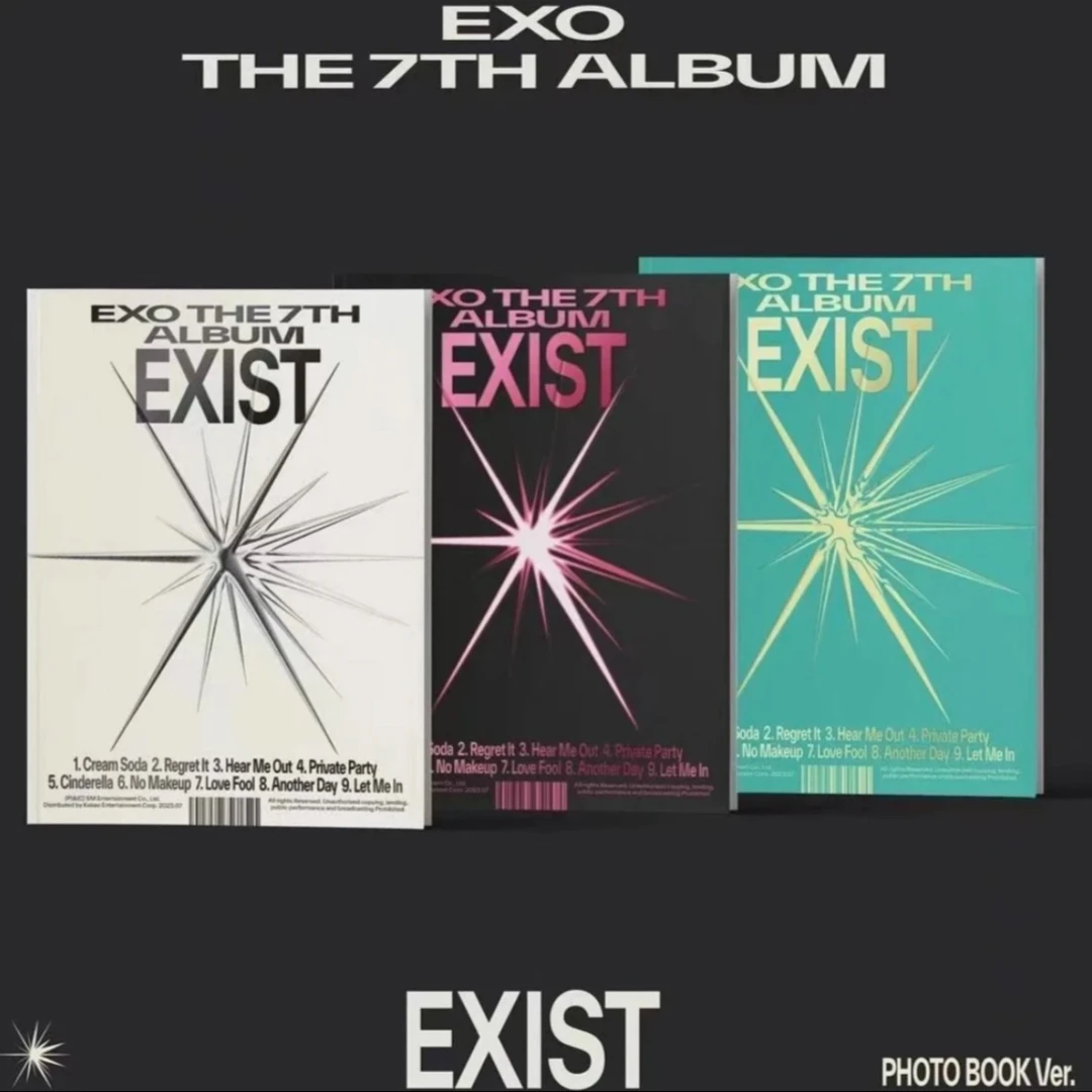 【国内现货】 EXO EXIST 正规7辑 专辑画册