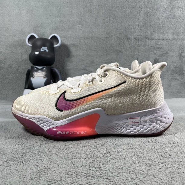 二手43码 Nike Air Zoom BB Nxt 篮球鞋 白 面磨损 无盒公价1299
