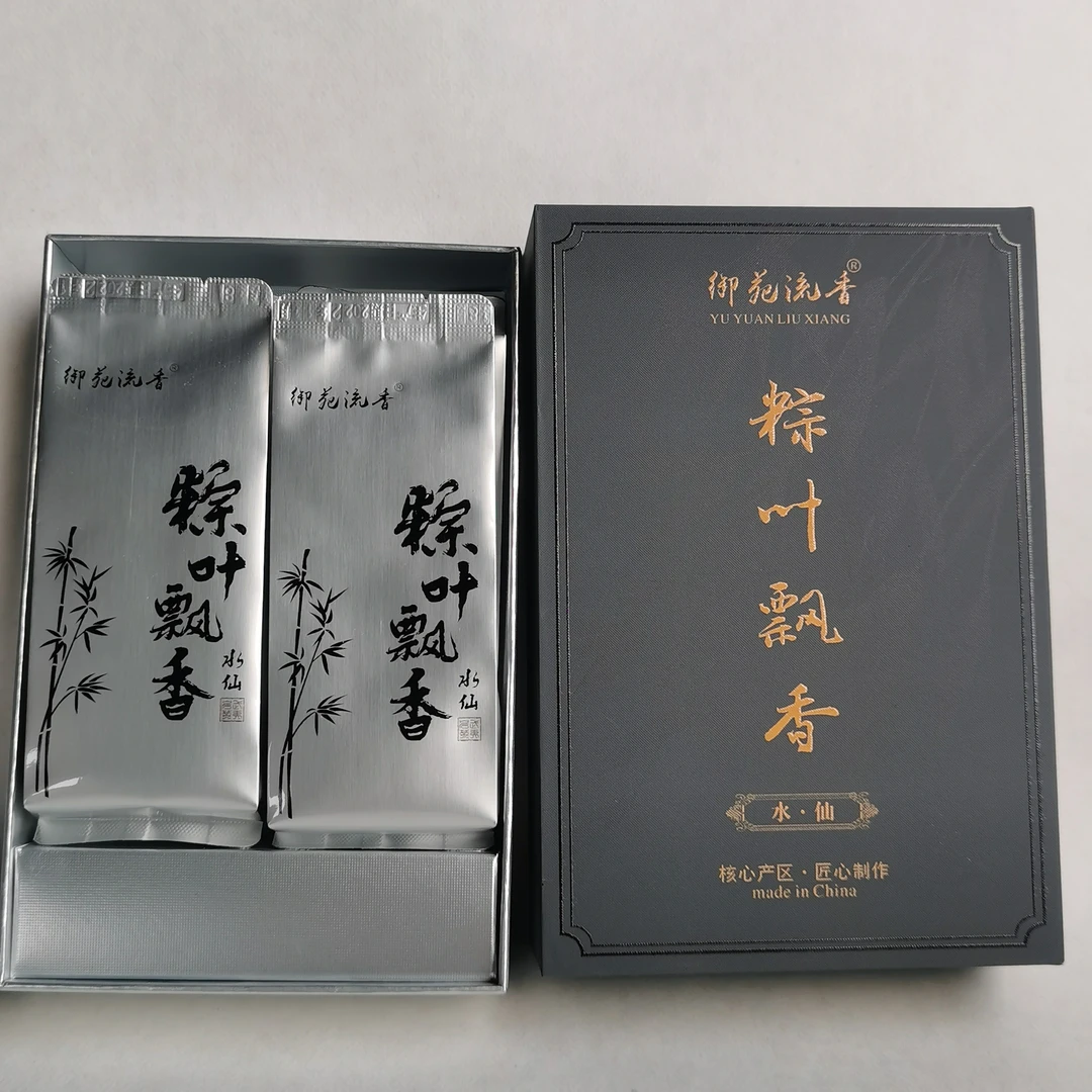 御苑流香～粽叶飘香水仙，武夷山高山生态茶，随手礼4泡装盒装