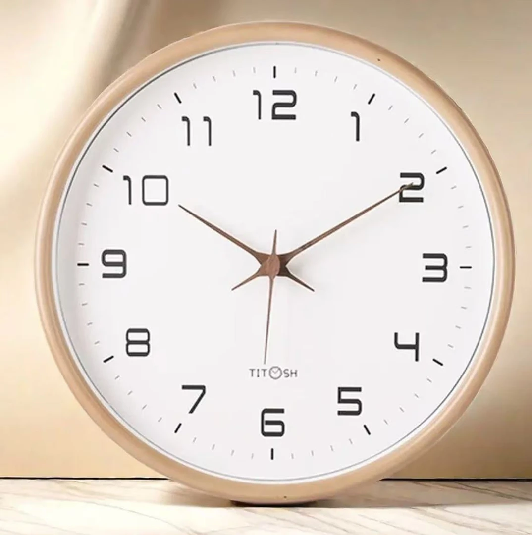 精工挂钟北欧时钟日式墙上装饰静音现代简约静音挂钟挂墙客厅创意