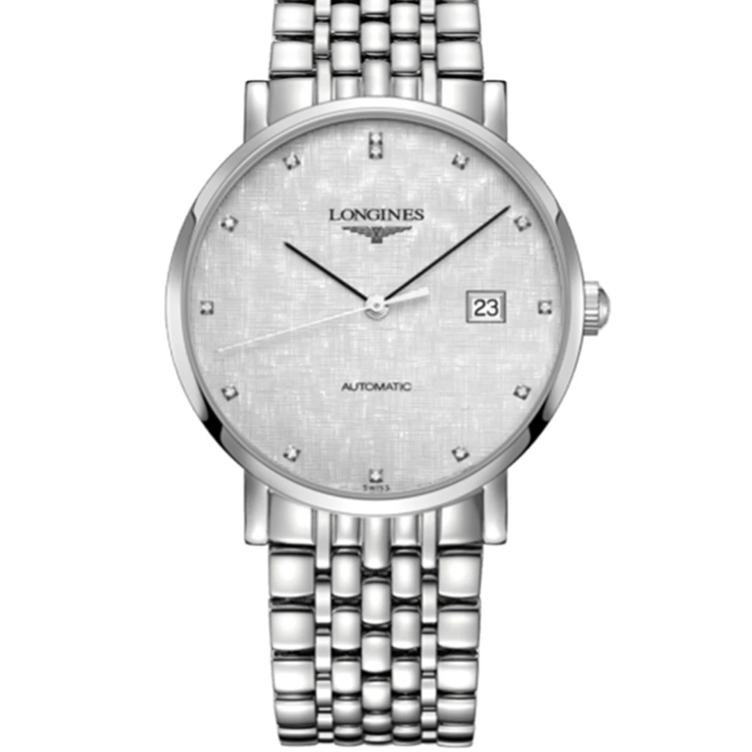 99新 Longines/浪琴 博雅39mm/全自动机械男表/工价19100