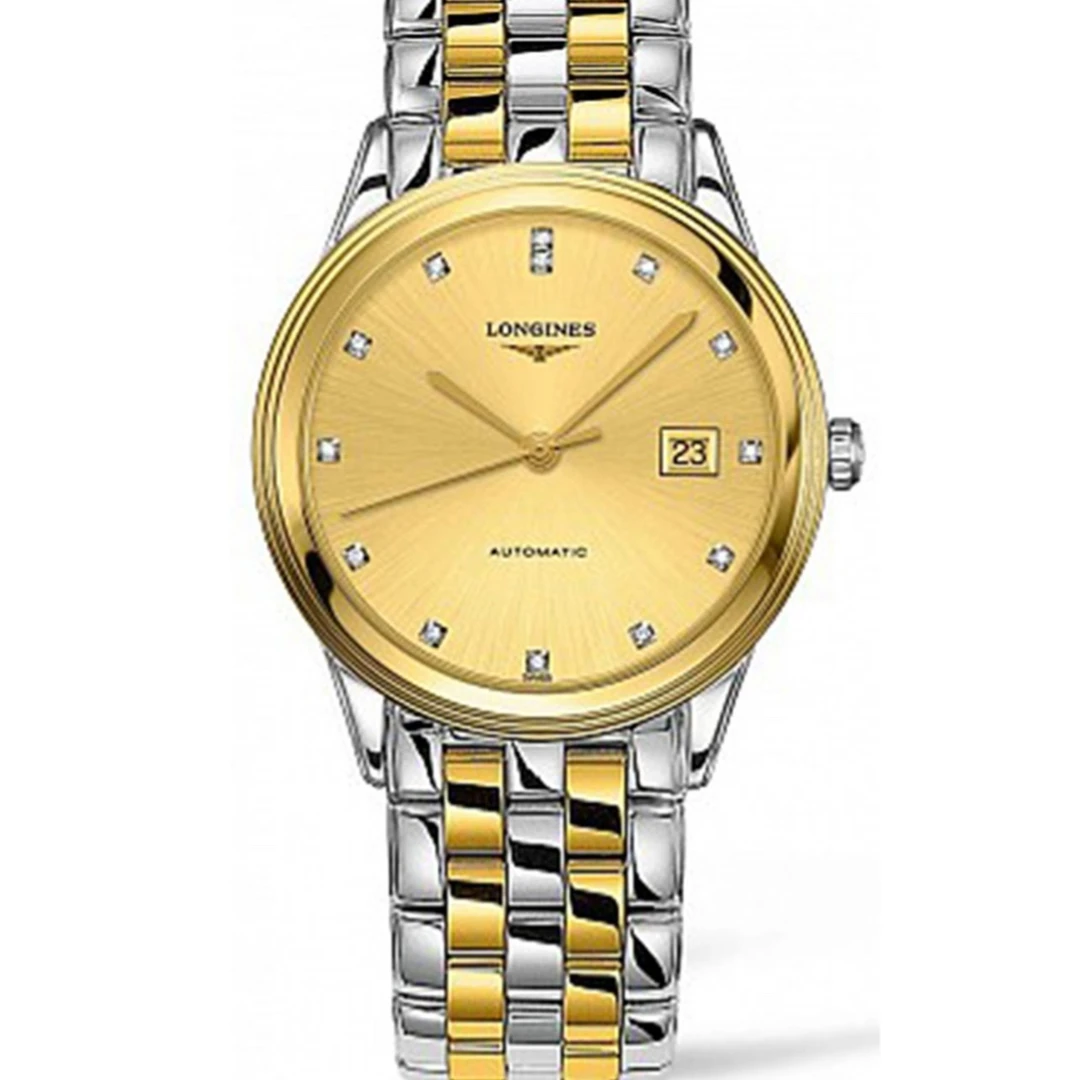 99新 Longines/浪琴 军旗38.5mm/全自动机械男表/工价18200