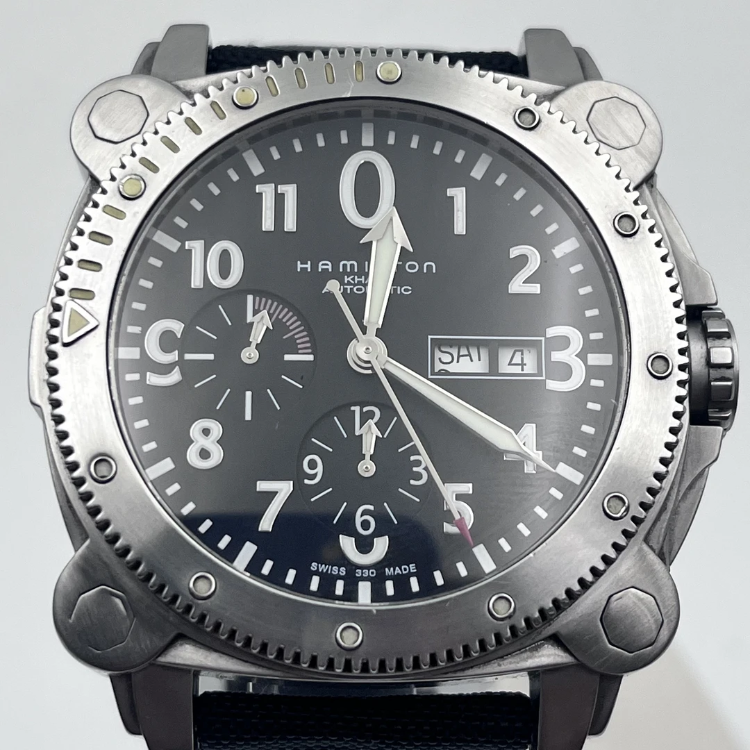 95新 Hamilton/汉米尔顿 汉米尔顿 卡其海军 深海屠龙 表径46mm