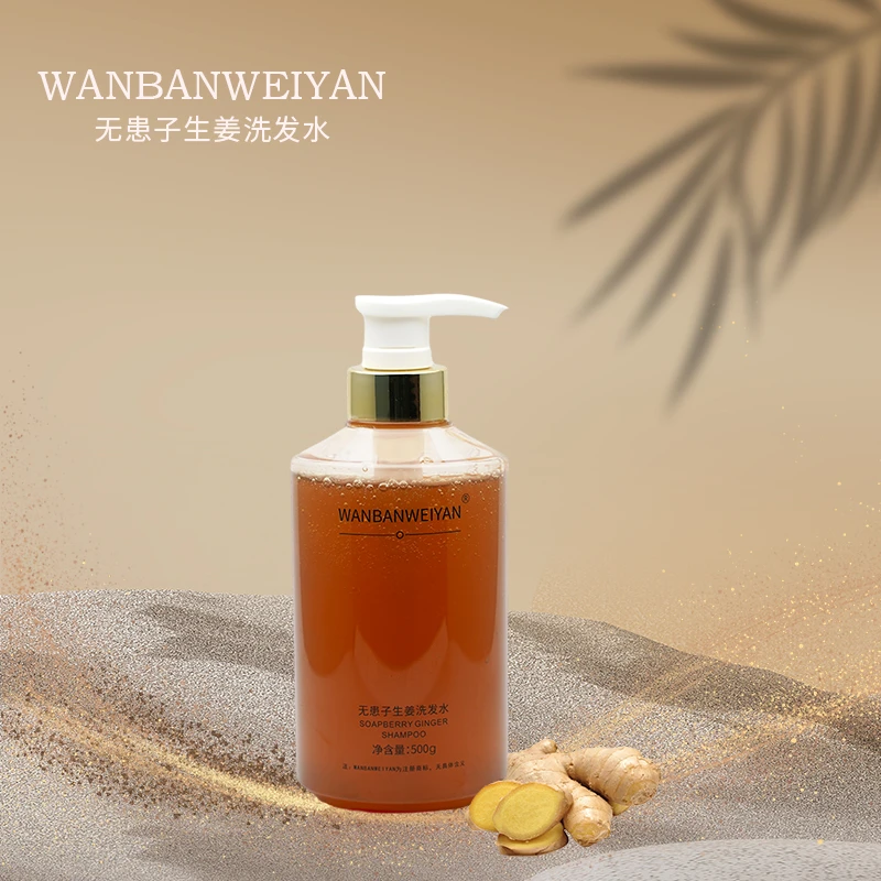 万般微颜无患子生姜洗发水柔顺持久香氛 舒缓洗护套洗护套温和