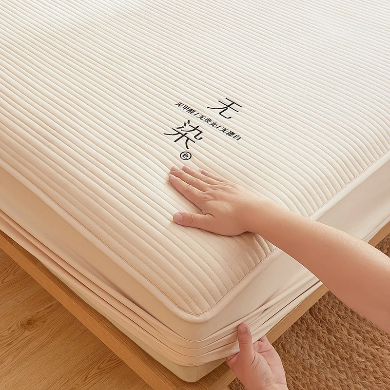 A类夹棉床笠罩防滑2024新款加厚床罩席梦思床垫保护罩防尘床单套