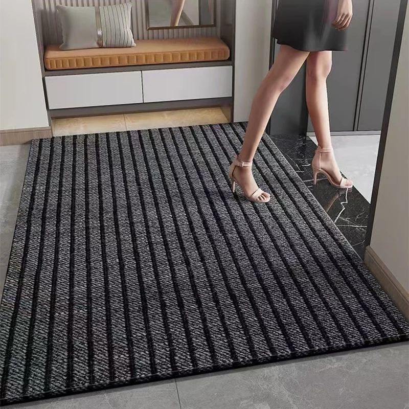入户门口地垫过道地毯户外厨房地垫防滑家用防水长条耐脏可裁剪