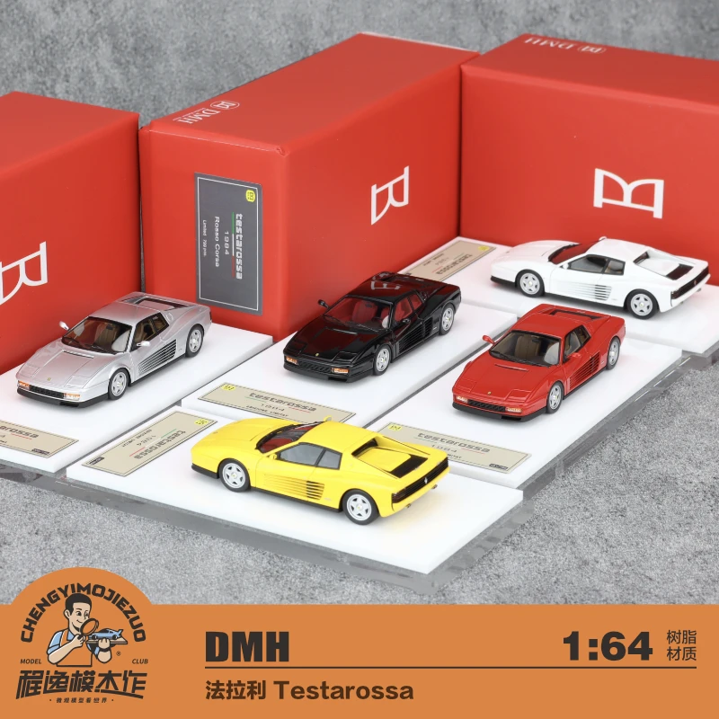DMH 1:64 跃马 Testarossa 树脂车模
