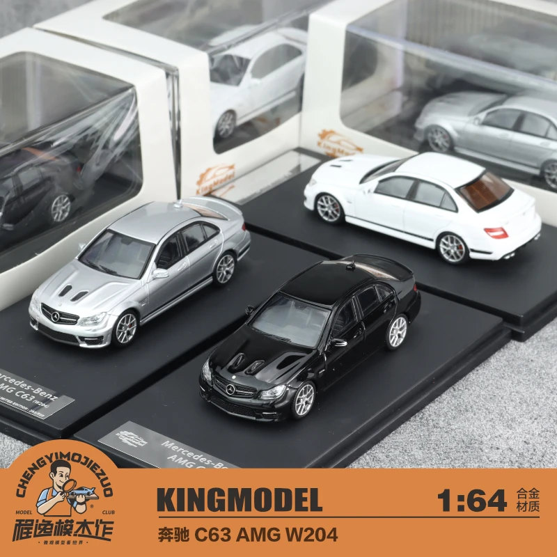KingModel KM 1:64 奔驰 C63 W204 507 梅赛德斯 合金汽车模型