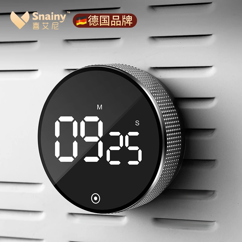 精准计时器定时器厨房烘培闹钟提醒神器机械倒计时学生时间管理器