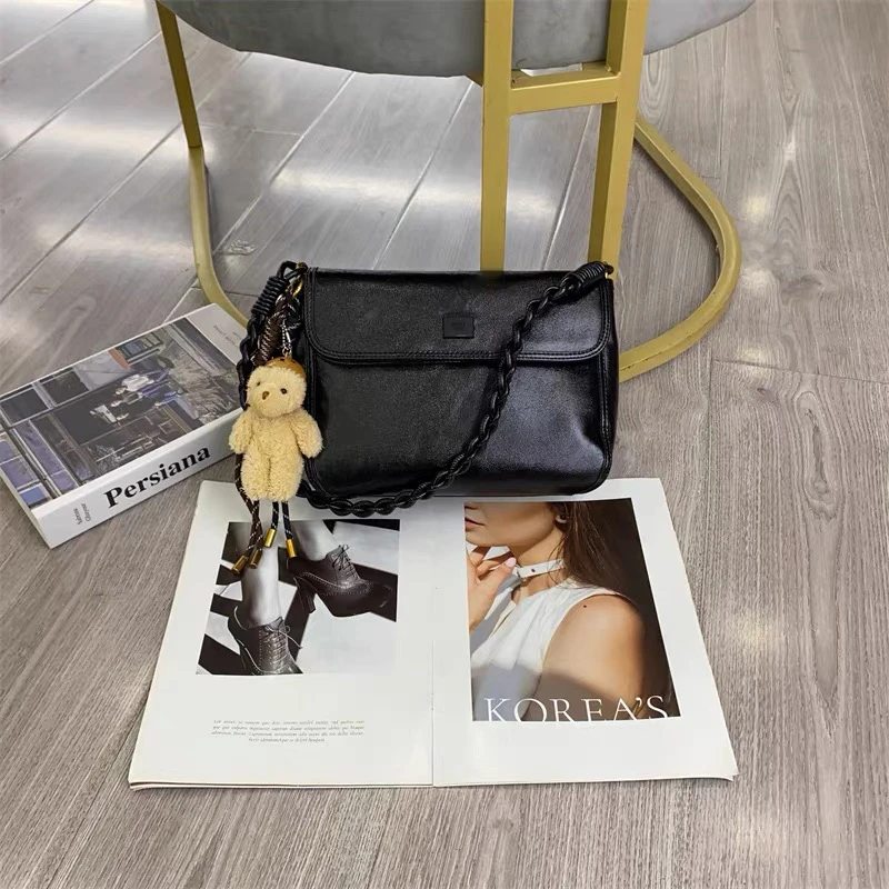 【梓俊箱包】8635高级感时尚手提单肩斜挎包简约风大容量女包