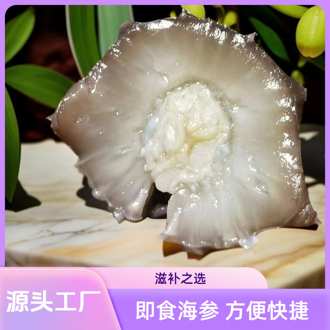 【16-22头】一斤尝鲜装独立包装开封即食海参 肉质饱满源头工厂直发