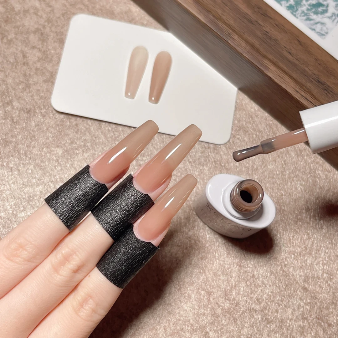 妈生冰透裸色打底色甲油胶3色（瓶装7.3ml）