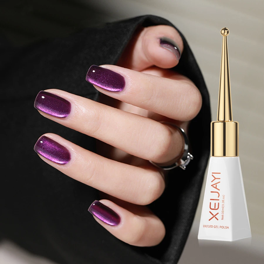 凝液-灯带猫眼2024年秋冬新款超亮猫眼甲油胶 10ml