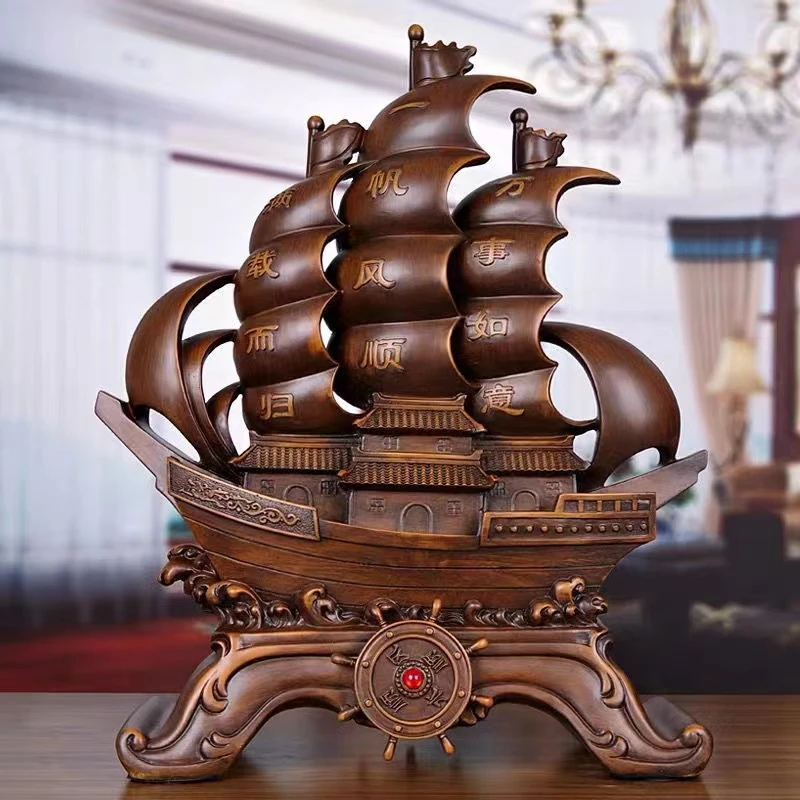 一帆风顺家居桌面摆件