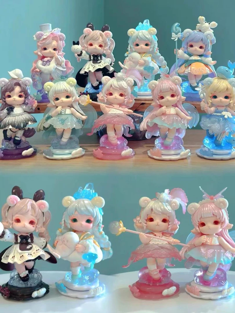 【拆盒】mimia二代水之秘境系列手办玩偶潮玩盲盒潮流玩具礼物摆件