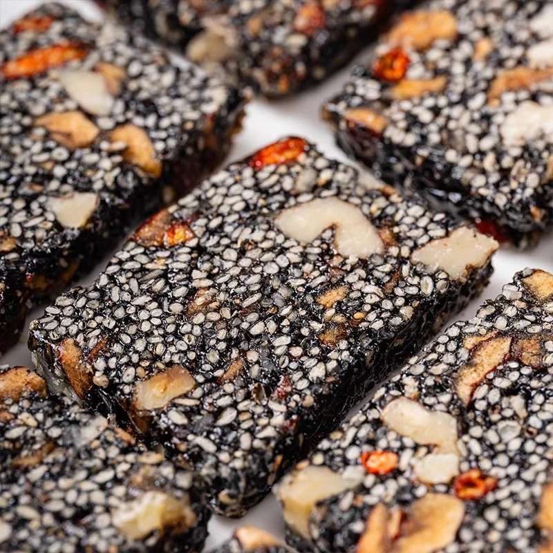 黑芝麻核桃糕软糕独立装 营养糕零食枸杞红枣核桃芝麻糕