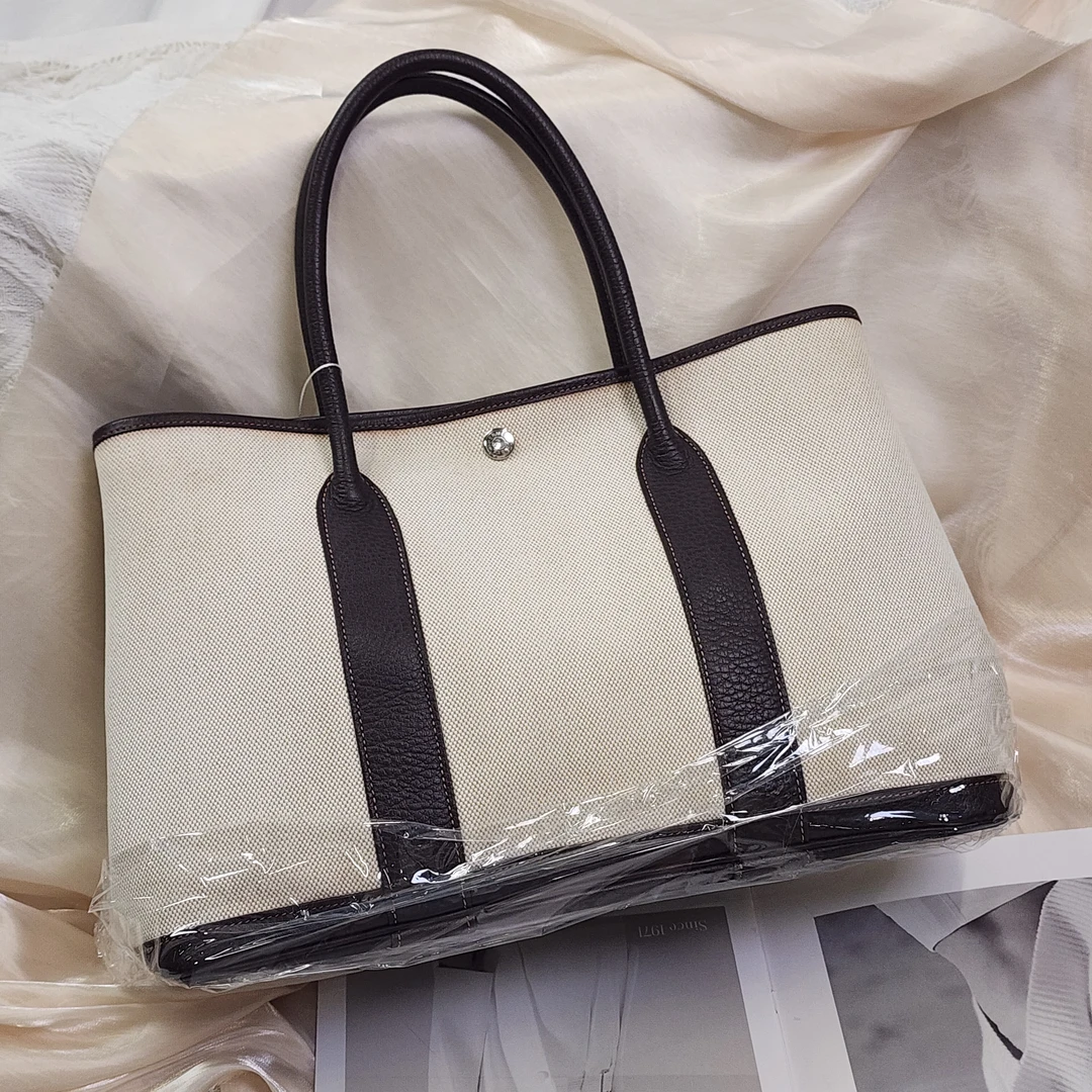 95新 Hermes/爱马仕 花园托特包