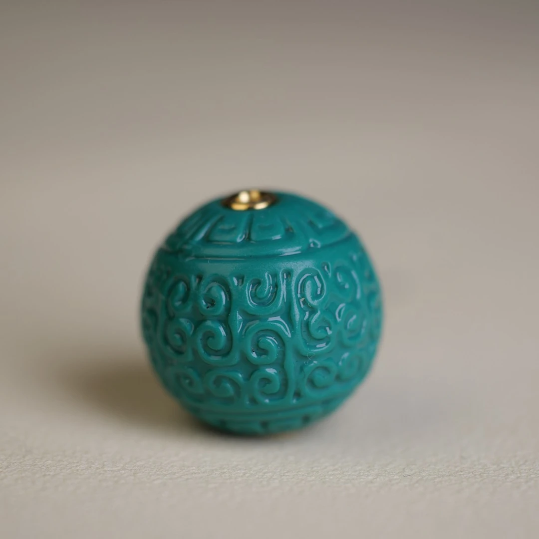 编号339-------雪巴琉璃单珠18MM 多样性发其一