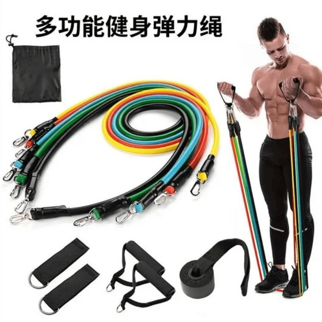 锻炼健身男弹力带弹力绳家用阻力带拉力器练背力量胸肌训练器材