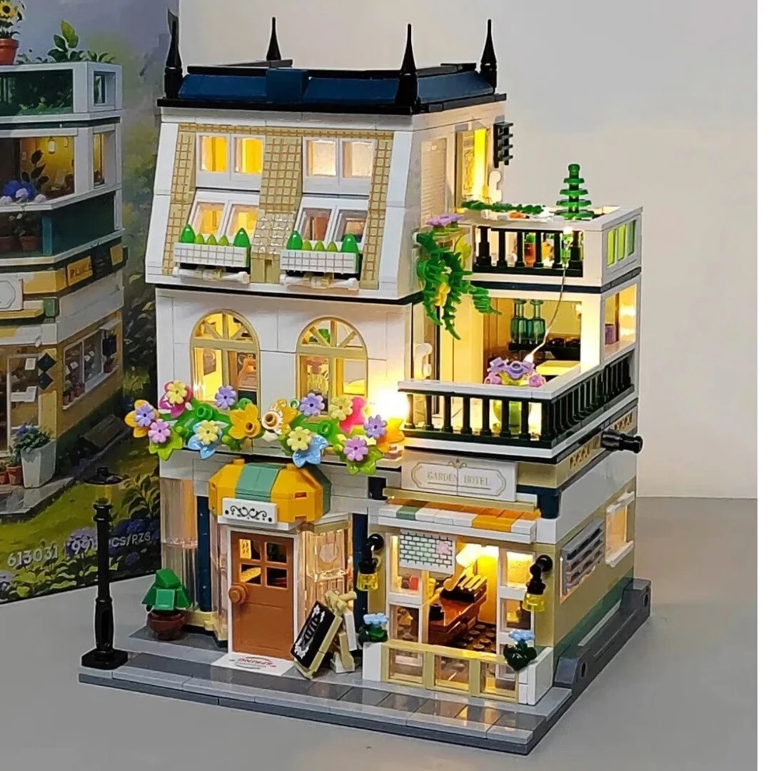 乐2025高积木别墅房子公主儿童益智6拼装8玩具10岁12男女孩子系列