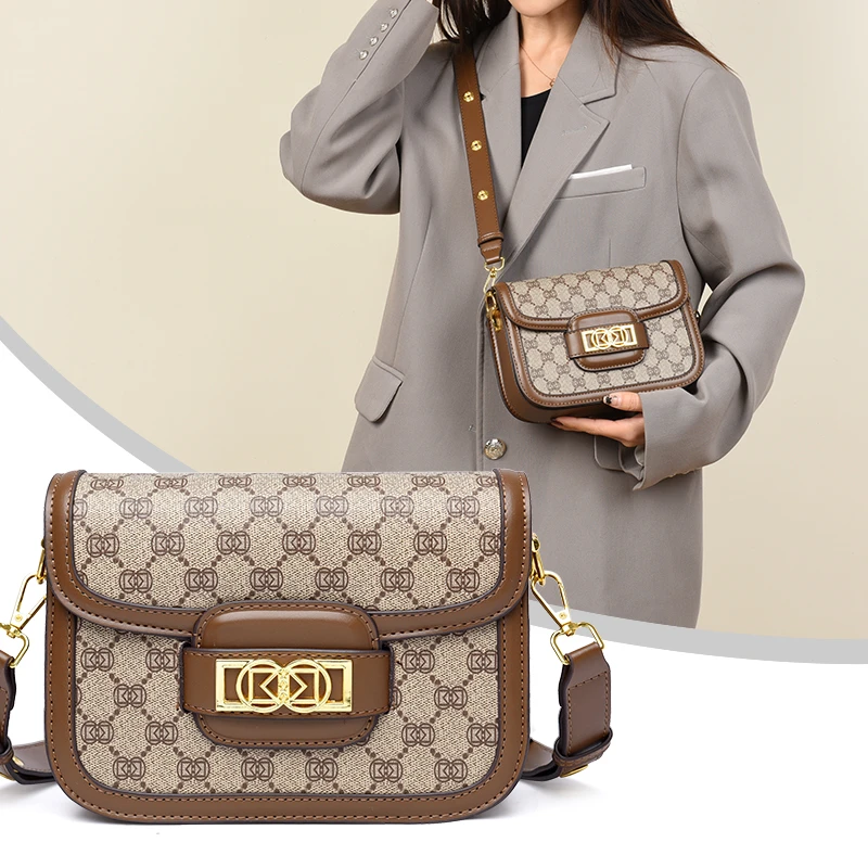 秋冬百搭经典多层包包女款2025新款质感流行洋气通勤高级感斜挎包