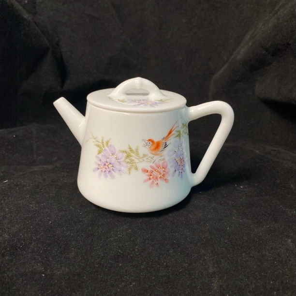 水点紫藤花省大师江生元老师作品景德镇手工高端套茶具