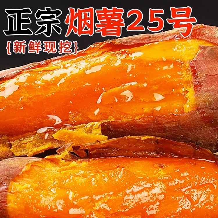 【云南高山】烟薯25号蜜薯糖心红薯板栗小番薯新鲜地瓜沙地农家自种