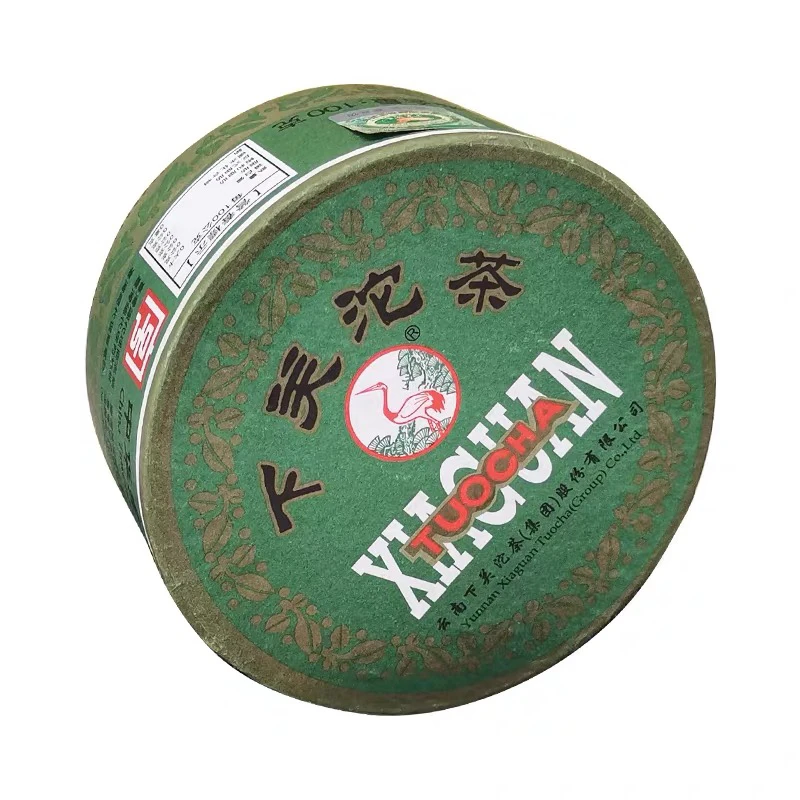下关茶厂2013年下关甲级沱茶绿盒生茶100克普洱生茶