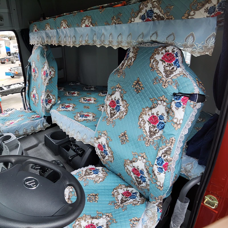 大货车全包卧铺套坐套解放J6P欧曼GTL乘龙德龙豪沃汕德卡天龙座套