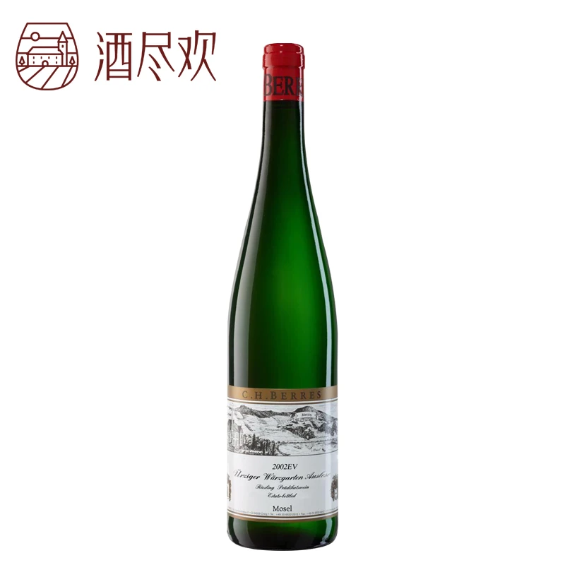 【稀缺老年份】德国贝雷酒庄香料园逐串精选雷司令甜白葡萄酒2002