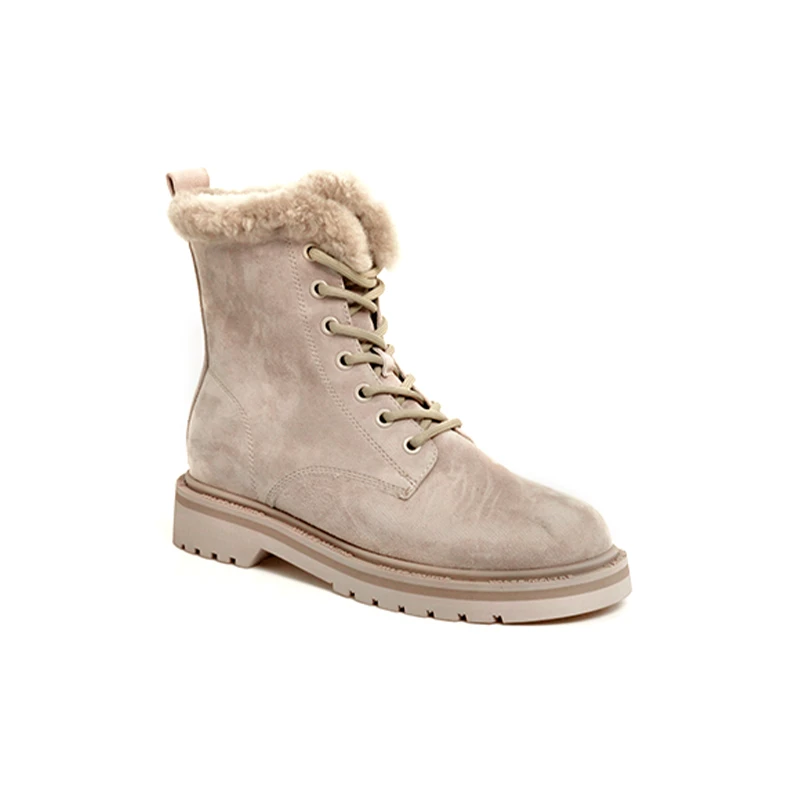 VME/舞魅新款女士百搭休闲加绒时尚英伦秋冬雪地靴【VF21D6101】