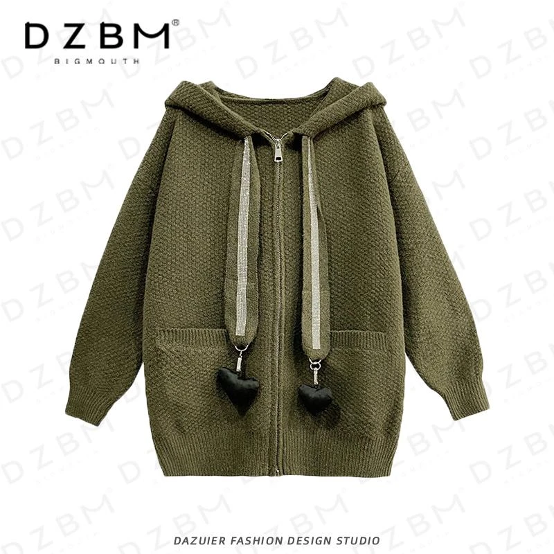 DZBM连帽毛衣外套W7831