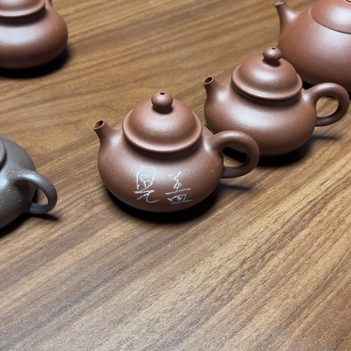 紫砂茶壶晃盖100cc底槽清容天