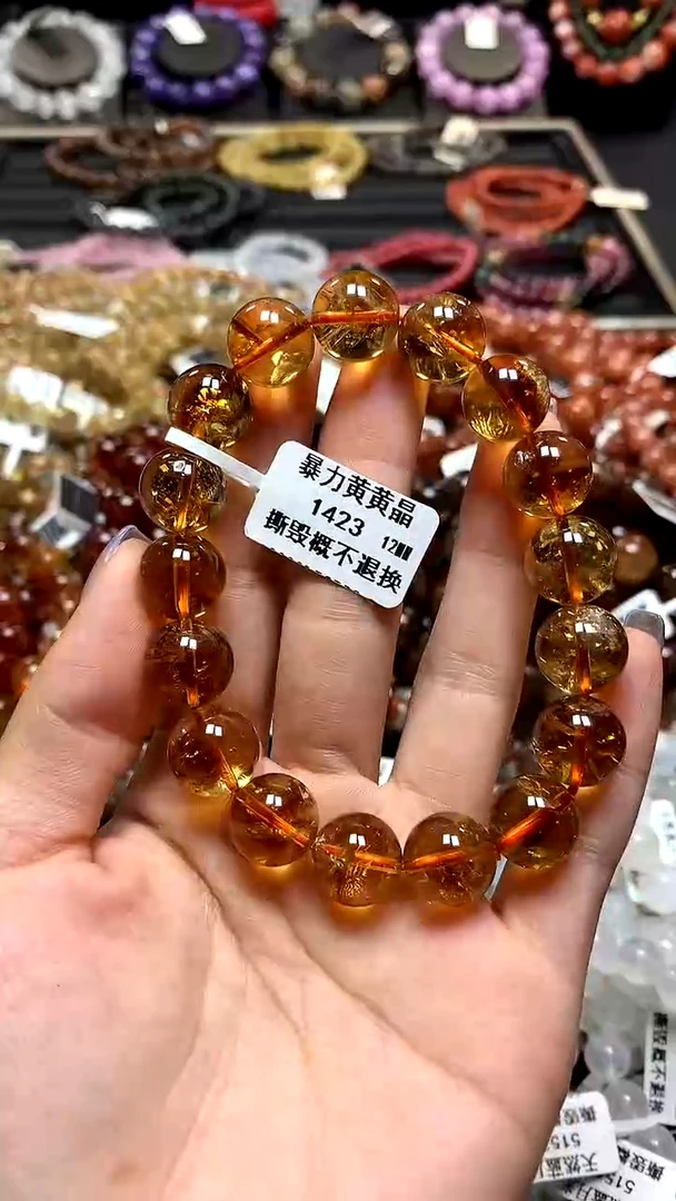 【闪购商品】水晶手串未镶嵌12******