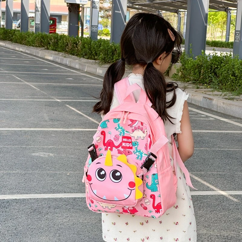 幼儿园书包小恐龙宝宝书包新款儿童卡通可爱双肩背儿童节背包亲子
