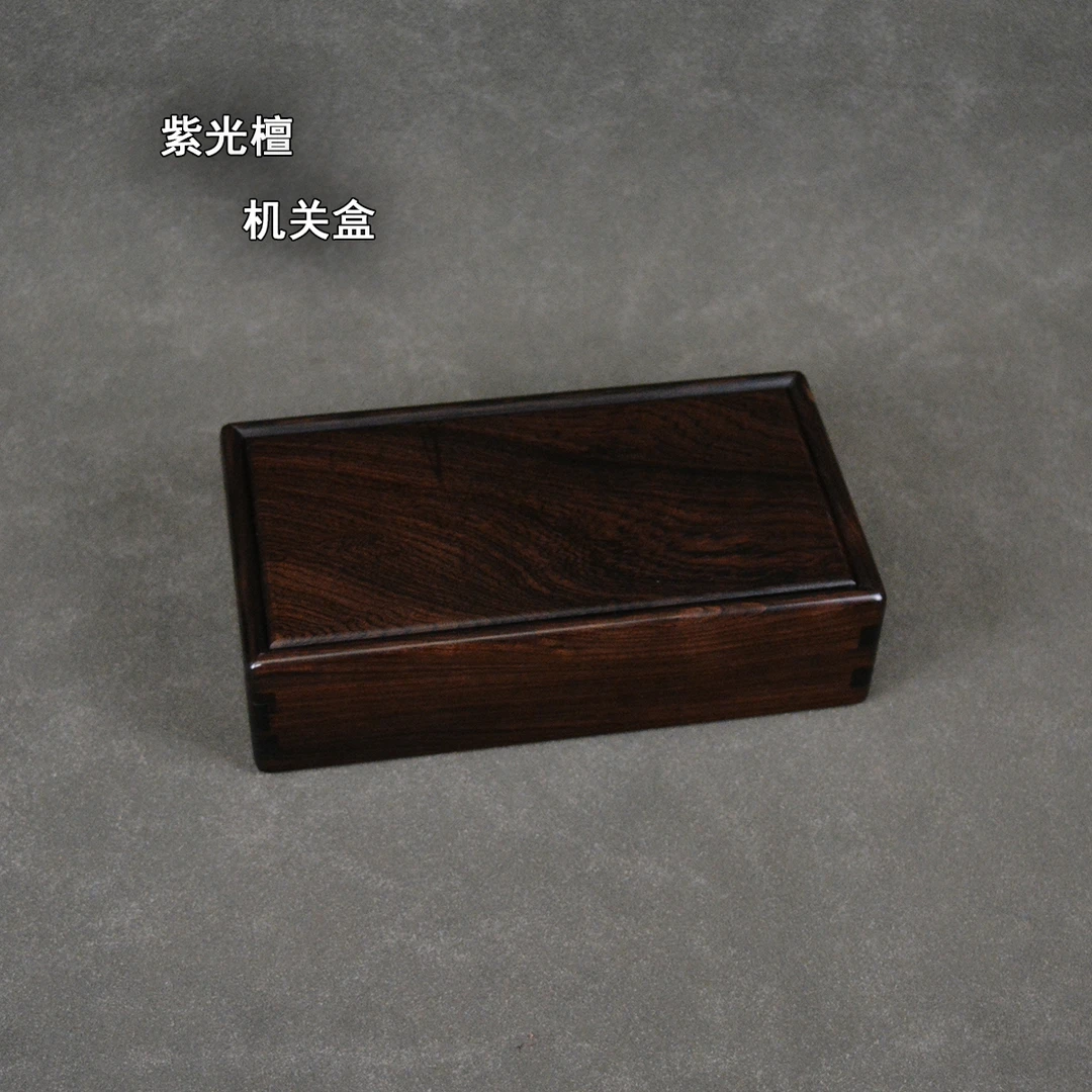 实木收纳盒手工艺复古实木机关盒木匠鲁班盒票据首饰盒文玩木盒子