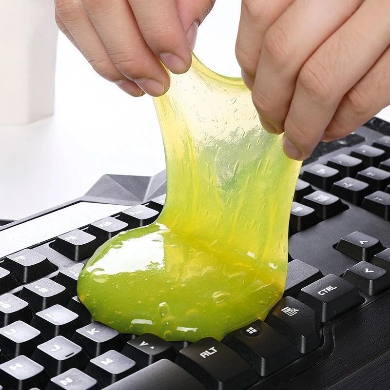 多功能清洁软胶车内清洁器汽车用品黑科技车用吸尘泥清理沾灰尘