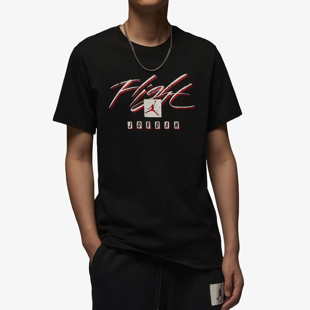 Nike/耐克正品新款JORDAN男子运动休闲圆领短袖T恤FB7400-010