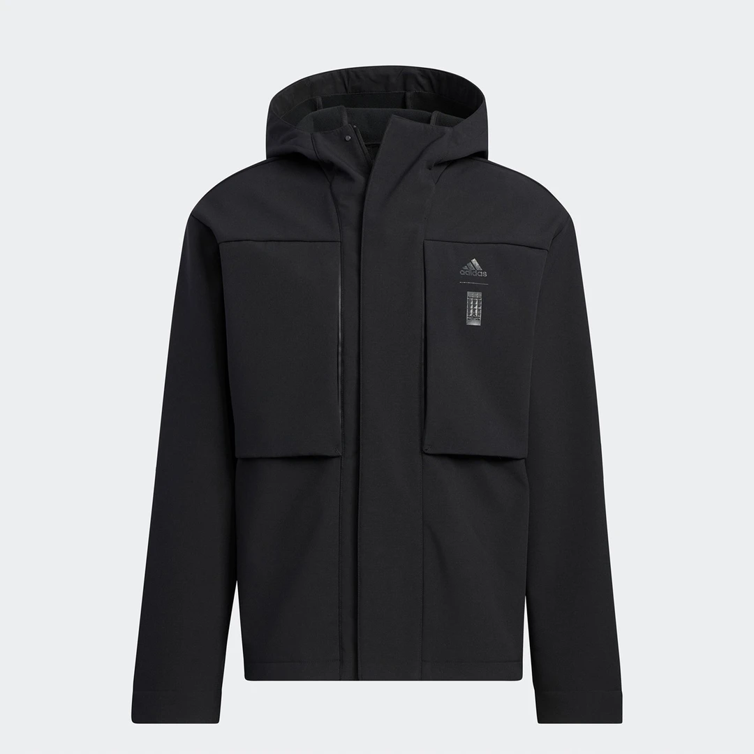 Adidas/阿迪达斯正品新款男子加绒休闲运动夹克外套HN8976