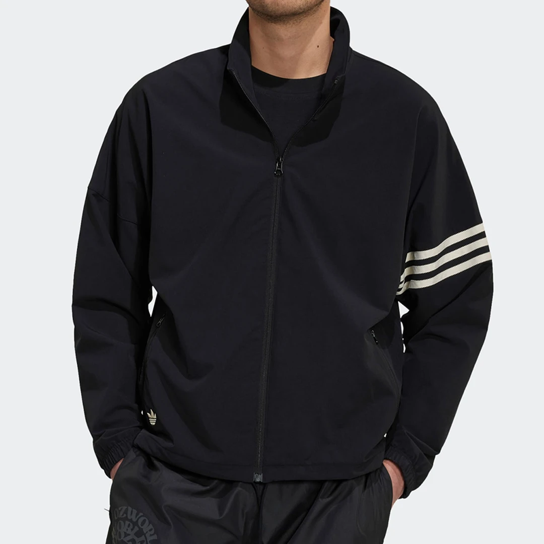 Adidas/阿迪达斯正品三叶草男子运动休闲简约夹克外套HM1868