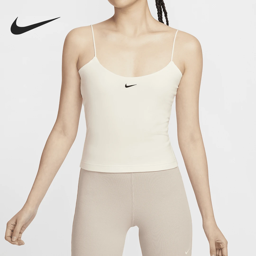 Nike/耐克正品夏季新款女士简约运动休闲吊带背心FN3686-133